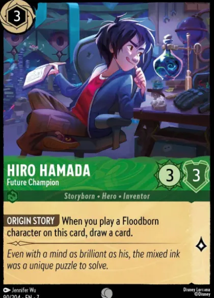 Hiro Hamada, Future Champion (foil) - Archazia's island