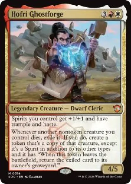Hofri Ghostforge - Secrets of Strixhaven Commander