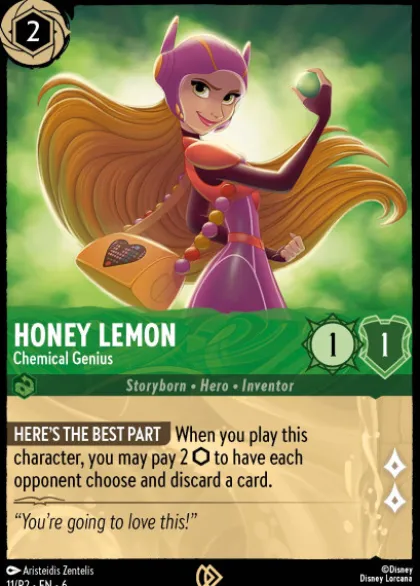 Honey Lemon, Chemical Genius (foil) - Promo Set 2