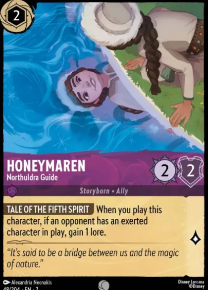 Honeymaren, Northuldra Guide (foil) - Archazia's island