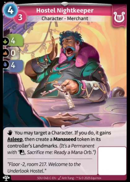 Hostel Nightkeeper (C) - Seeds of Unity