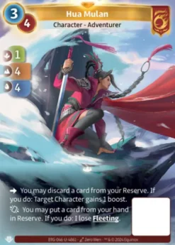 Hua Mulan (U-4861) - Altered Non-Kickstarter Uniques