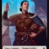 Human Soldier token (foil) (1/1) - The Hobbit