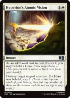 Hyperion's Atomic Vision - Marvel Super Heroes Commander