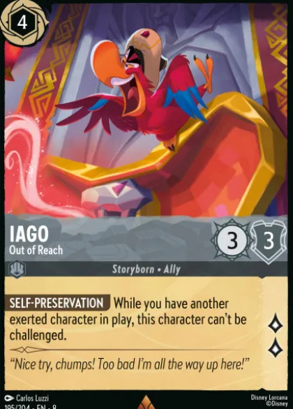 Iago, Out of Reach (foil) - Reign of Jafar