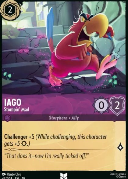 Iago, Stompin' Mad (foil) - Whispers