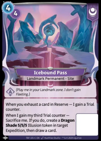 Icebound Pass (C) (1) (HuoMiao Studio) - Altered Trial by Frost