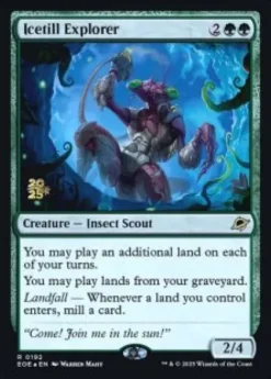 Icetill Explorer (foil) - Edge of Eternities prerelease Promo's