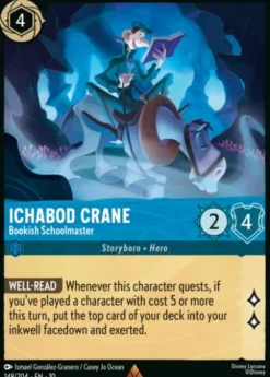 Ichabod Crane, Bookish Schoolmaster - Whispers