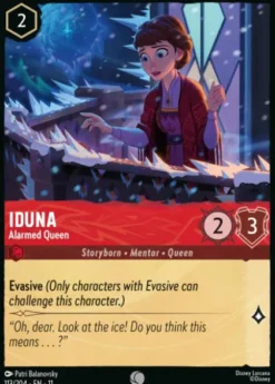 Iduna, Alarmed Queen (foil) - Winterspell