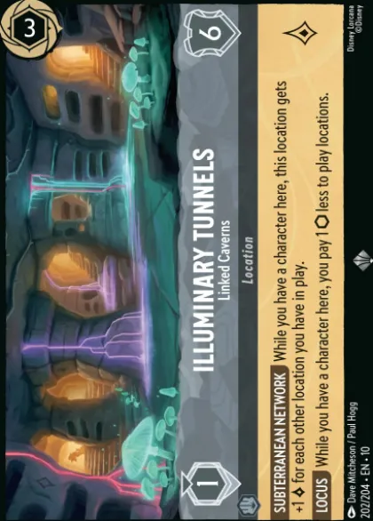 Illuminary Tunnels, Linked Caverns (foil) - Whispers