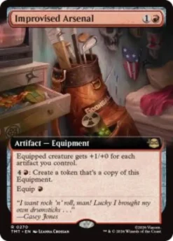 Improvised Arsenal (foil) (extended art) - Teenage Mutant Ninja Turtles Varianten