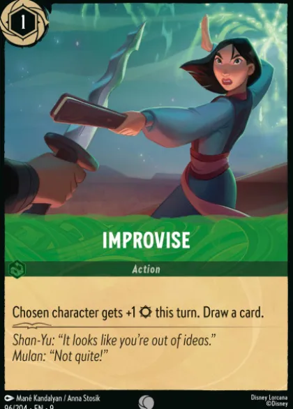 Improvise (foil) - Fabled