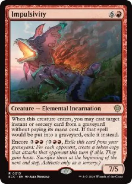 Impulsivity - Lorwyn Eclipsed Commander