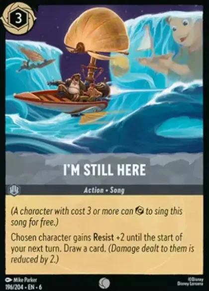I'm Still Here (foil) - Azurite Sea