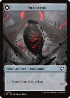 Incubator token - Edge of Eternities Commander