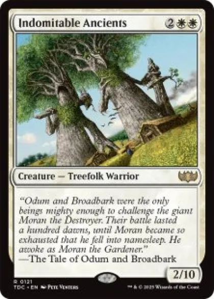 Indomitable Ancients - Tarkir: Dragonstorm Commander