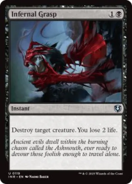 Infernal Grasp (foil) - Innistrad Remastered