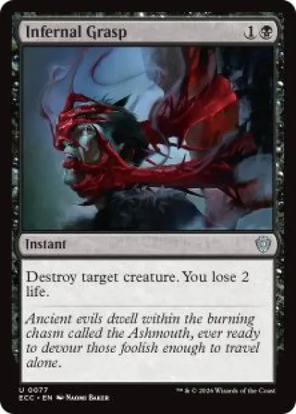 Infernal Grasp - Lorwyn Eclipsed Commander