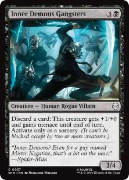 Inner Demons Gangsters (foil) - Marvel's Spider-Man