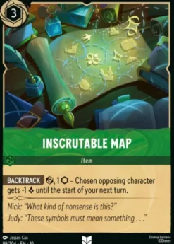 Inscrutable Map (foil) - Whispers in the Well