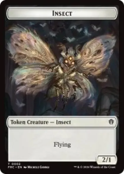 Insect token (2/1) - Reality Fracture Commander