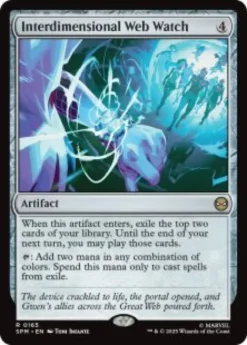 Interdimensional Web Watch (foil) - Marvel's Spider-Man