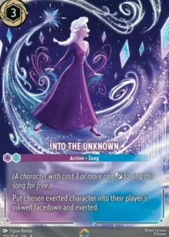 Into the Unknown (foil) (borderless) - Reign of Jafar