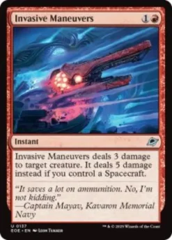 Invasive Maneuvers (foil) - Edge of Eternities