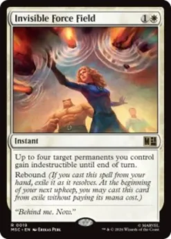 Invisible Force Field (surge foil) - Marvel Super Heroes Commander