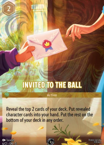 Invited to the Ball (foil) (borderless) - Challenge