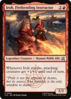 Iroh, Firebending Instructor (#240) (foil) - Avatar: The Last Airbender Eternal