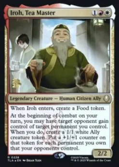 Iroh, Tea Master (foil) - Avatar: The Last Airbender Prerelease Promo's