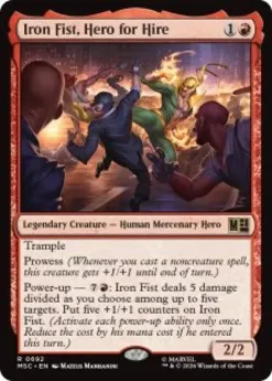 Iron Fist, Hero for Hire - Marvel Super Heroes Commander
