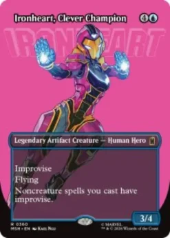 Ironheart, Clever Champion (borderless) - Marvel Super Heroes Varianten
