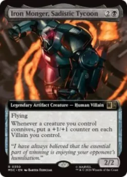 Iron Monger, Sadistic Tycoon (extended art) - Marvel Super Heroes Commander Varianten