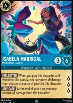 Isabela Madrigal, Perfectly in Control (foil) - Wilds Unknown