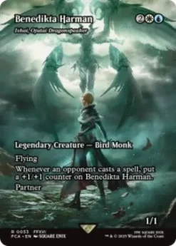 Ishai, Ojutai Dragonspeaker (foil) (showcase) - Final Fantasy Through the Ages