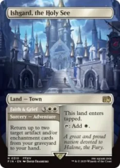 Ishgard, the Holy See (foil) (borderless) - Final Fantasy Varianten