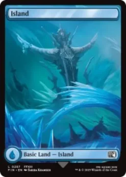 Island (#297) (foil) (full art) - Final Fantasy