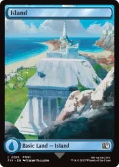 Island (#299) (foil) (full art) - Final Fantasy