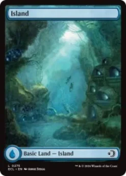 Island (#275) (foil) (full art) - Lorwyn Eclipsed