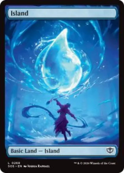 Island (#268) (foil) (full art) - Secrets of Strixhaven