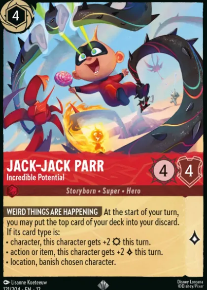 Jack-Jack Parr, Incredible Potential - Wilds Unknown