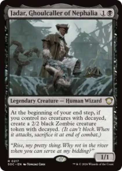 Jadar, Ghoulcaller of Nephalia - Secrets of Strixhaven Commander