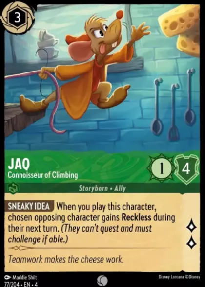 Jaq, Connoisseur of Climbing (foil) - Ursula's Return