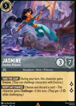 Jasmine, Fearless Princess (foil) - Fabled