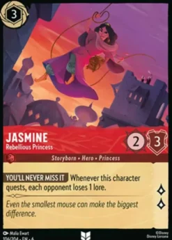 Jasmine, Rebellious Princess - Azurite Sea