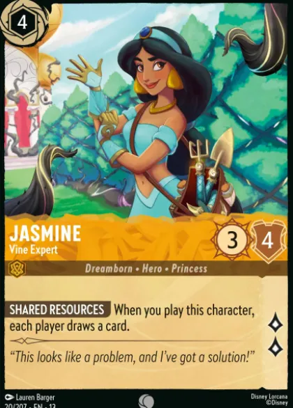 Jasmine, Vine Expert (foil) - Attack of the Vine