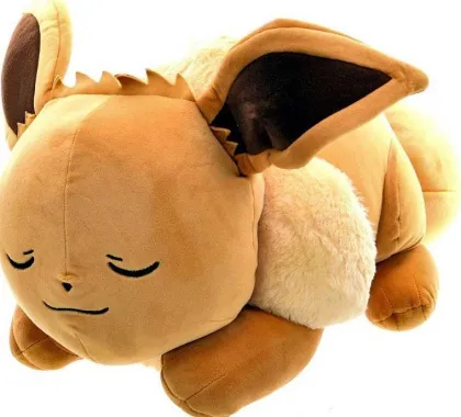 Jazwares Pokémon - Sleeping Eevee Plush